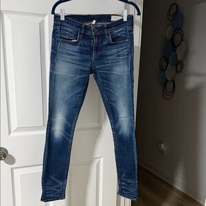 Rag & Bone Dark Blue Skinny Jeans
